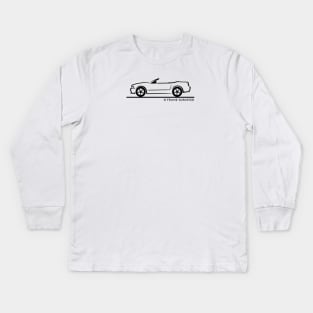 2004 - 14 Mustang Convertible Kids Long Sleeve T-Shirt